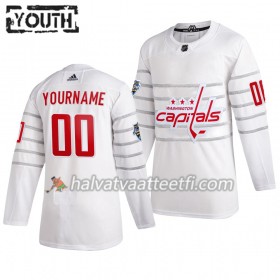 Lasten NHL Washington Capitals Pelipaita Custom Valkoinen 2020 NHL All-Star Adidas Authentic 